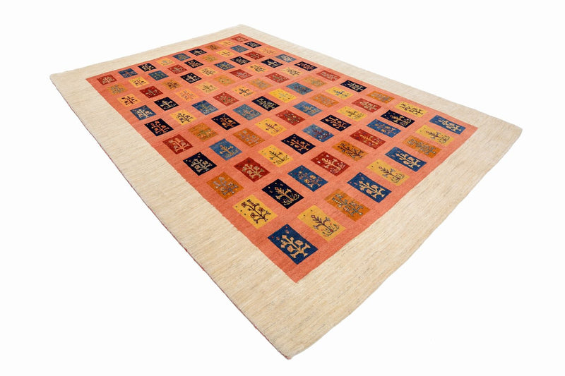 Gabbeh Teppich - Loribaft Perser 355 x 249 cm - orange
