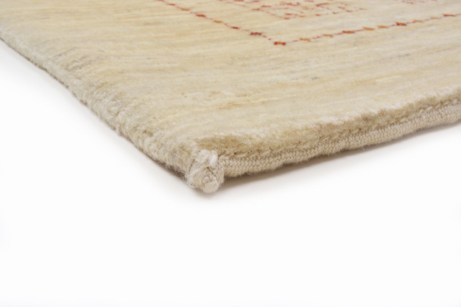 Gabbeh Teppich - Loribaft Perser 174 x 106 cm - beige