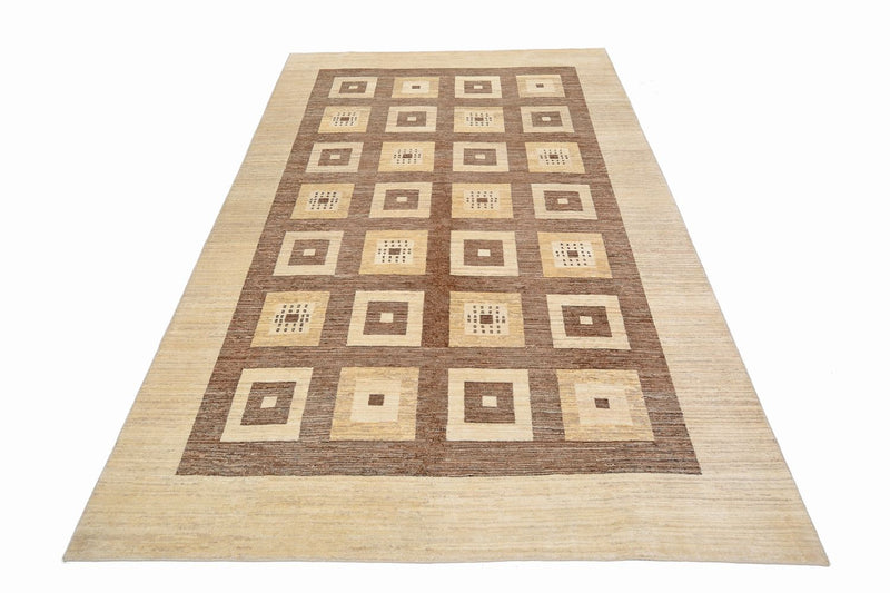 Gabbeh Teppich - Loribaft Perser 380 x 264 cm - braun