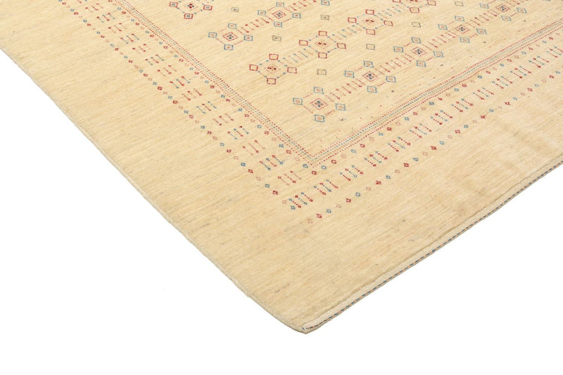 Gabbeh Teppich - Loribaft Perser 239 x 174 cm - beige