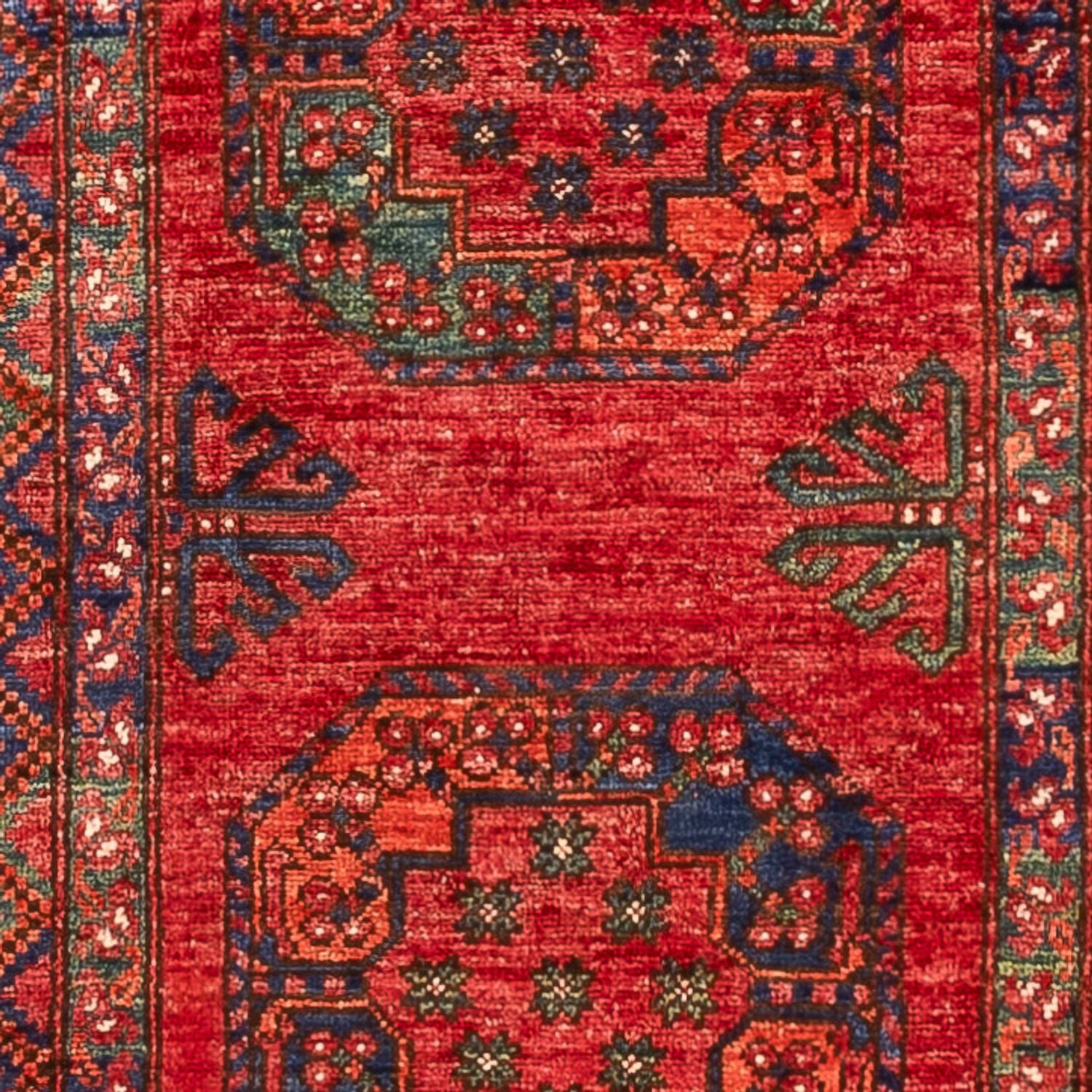 Läufer Afghan - 395 x 76 cm - rot