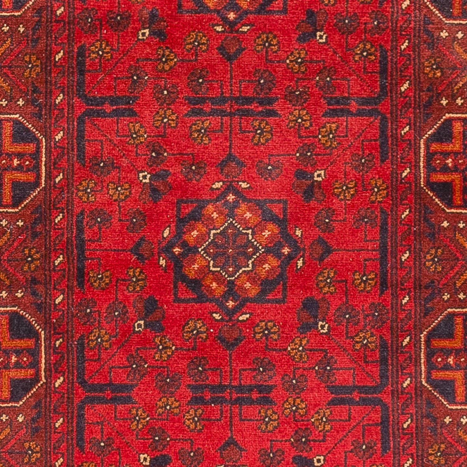 Läufer Afghan - Kunduz - 395 x 80 cm - rot