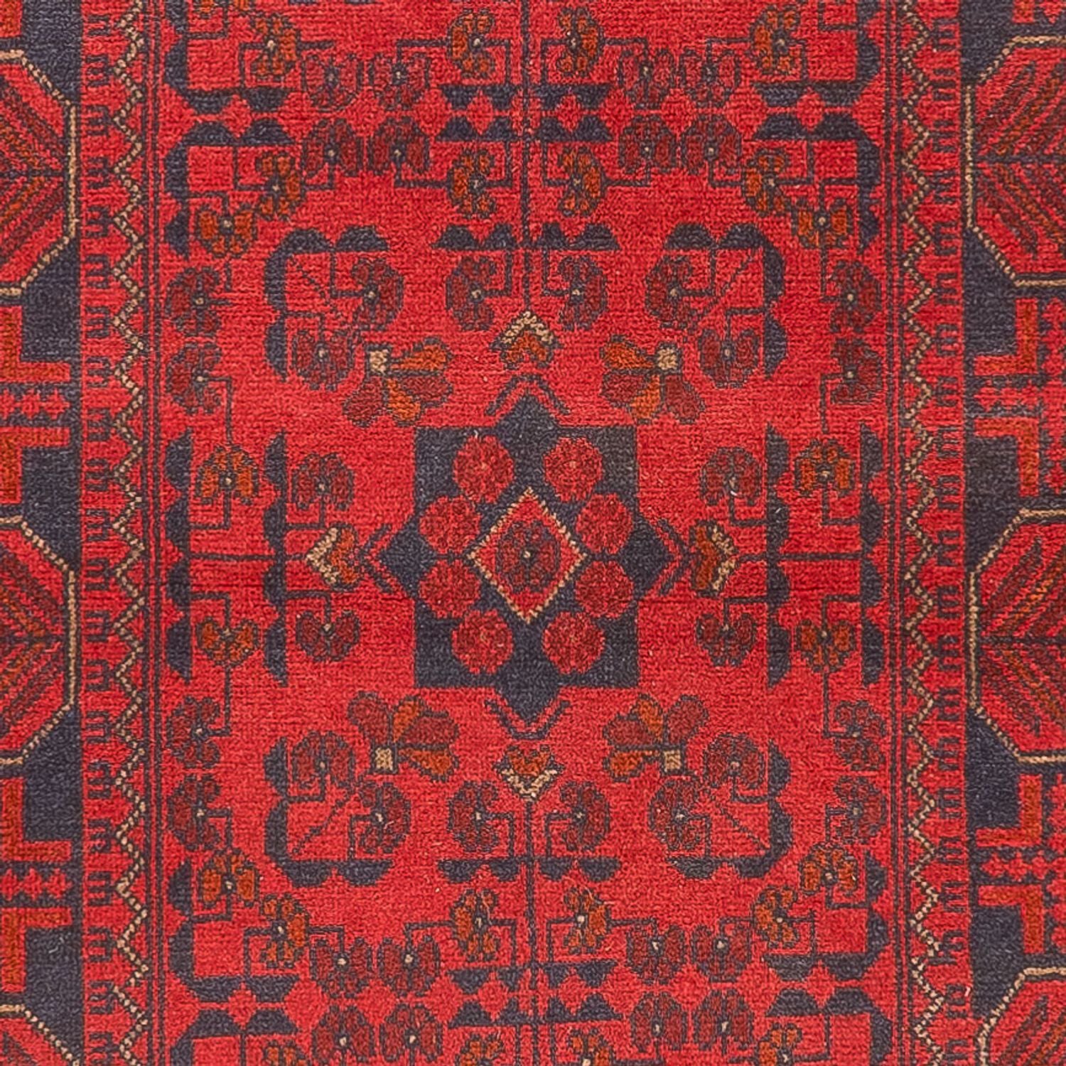 Läufer Afghan - Kunduz - 390 x 80 cm - rot