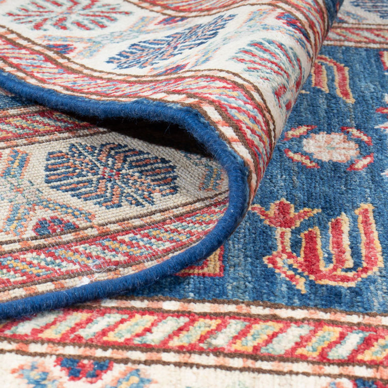 Läufer Ziegler - Kazak - 299 x 84 cm - blau