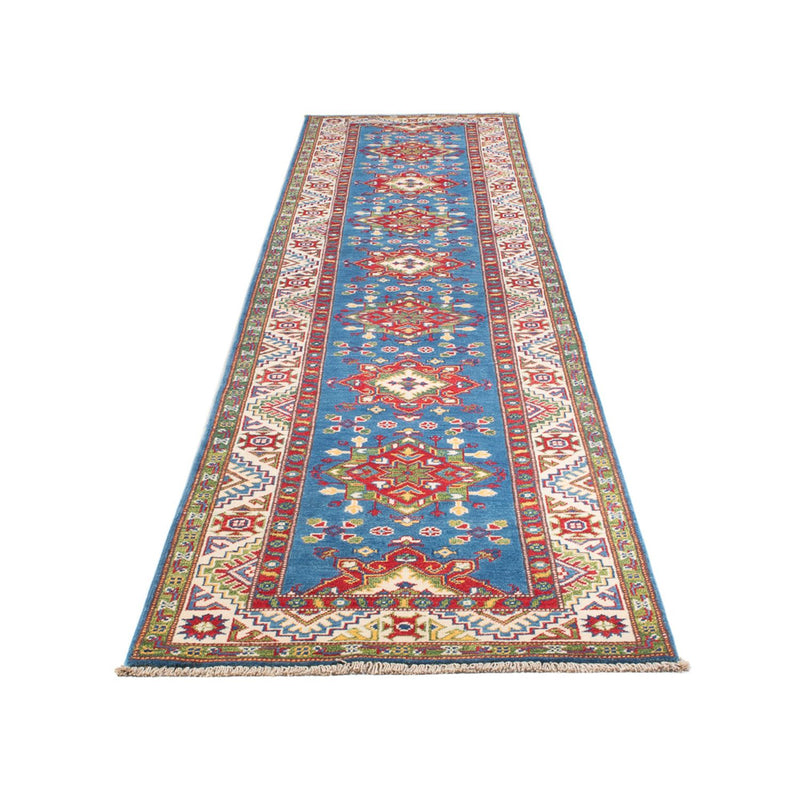 Läufer Ziegler - Kazak - 403 x 78 cm - dunkelblau