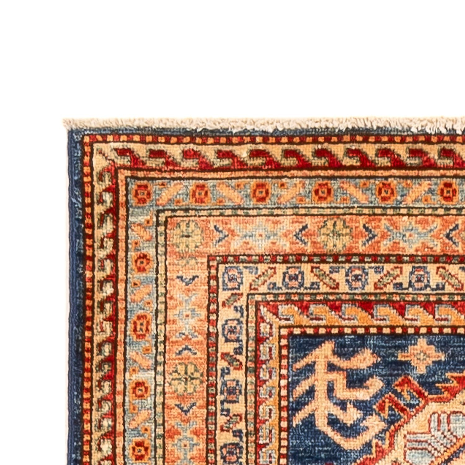Läufer Ziegler - Kazak - 304 x 80 cm - dunkelblau
