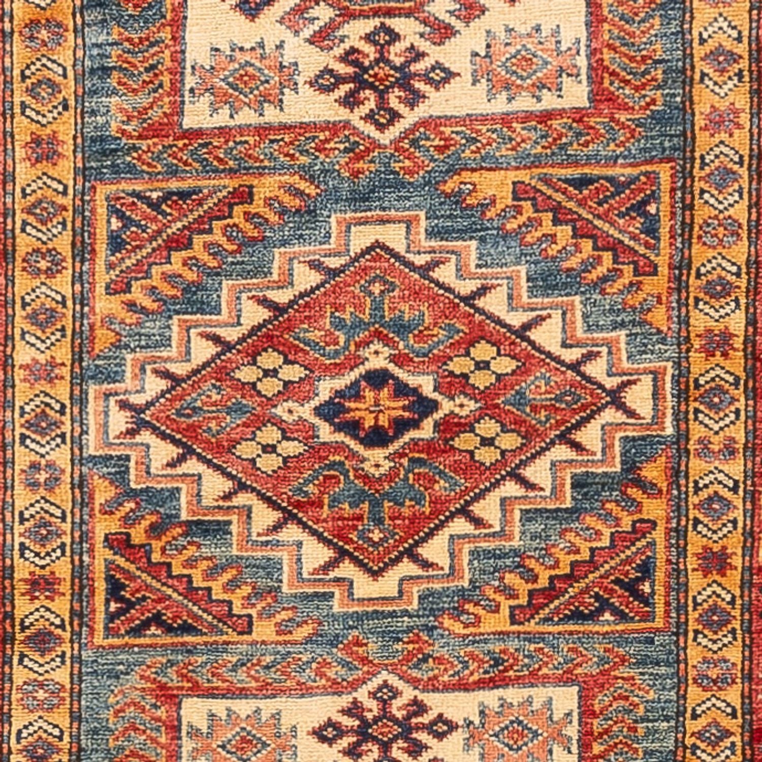Läufer Ziegler - Kazak - 307 x 78 cm - dunkelbeige