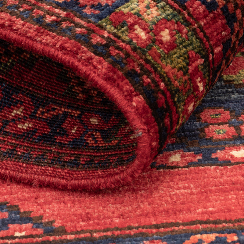 Afghan Teppich - 115 x 84 cm - rot