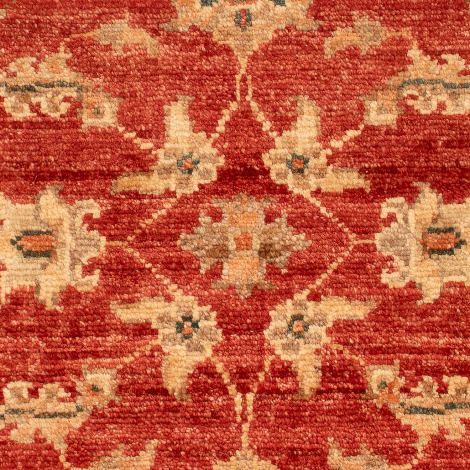 Ziegler Teppich - 67 x 53 cm - rot