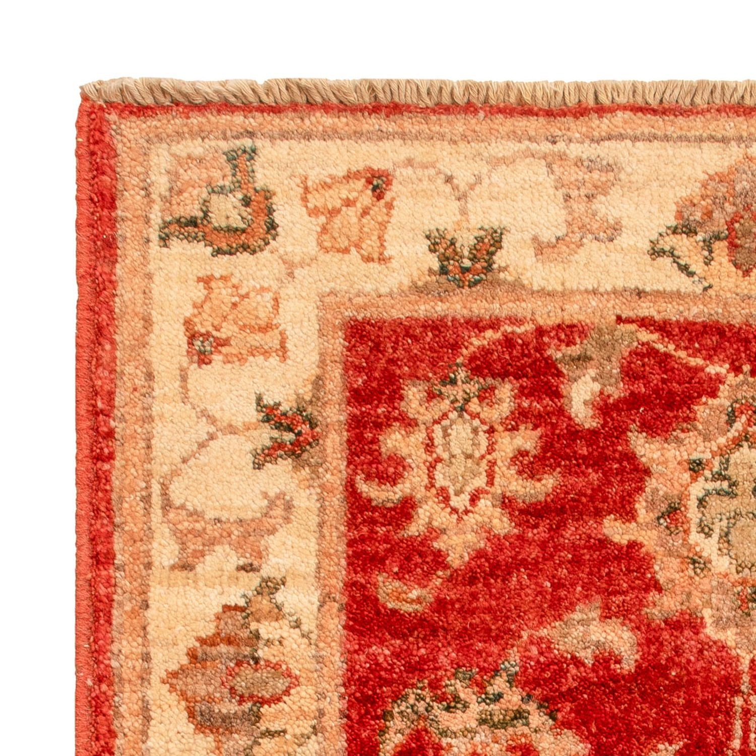 Ziegler Teppich - 70 x 53 cm - rot