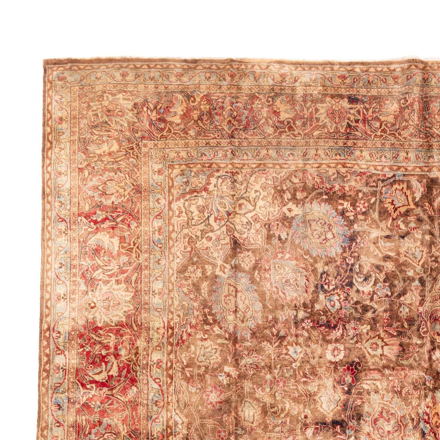 Vintage Teppich - 412 x 300 cm - dunkelbeige