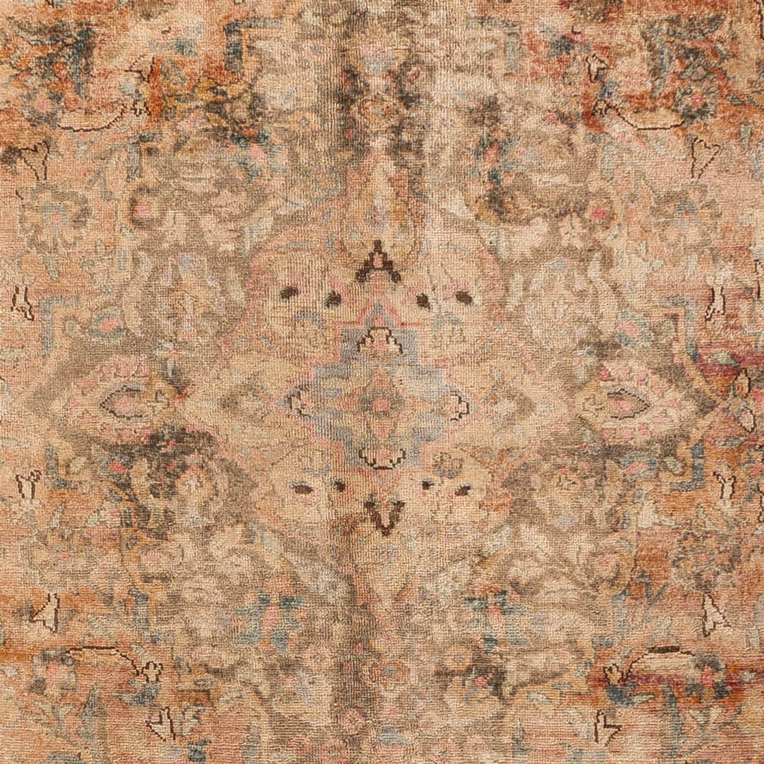 Vintage Teppich - 368 x 281 cm - dunkelbeige