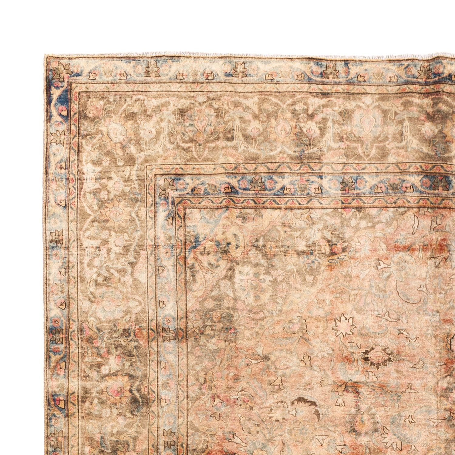 Vintage Teppich - 368 x 281 cm - dunkelbeige
