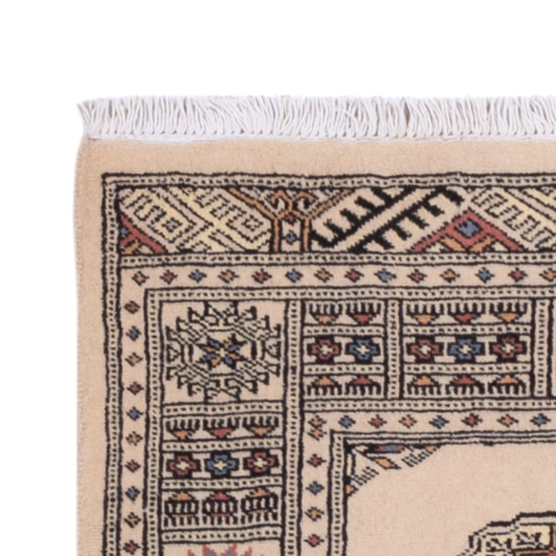 Läufer Pakistan - 234 x 76 cm - beige