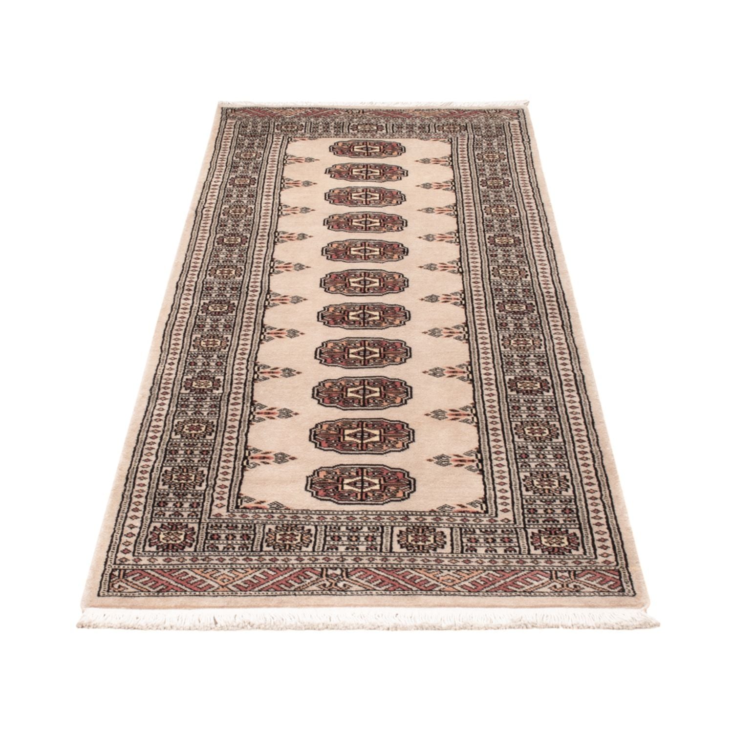 Läufer Pakistan - 204 x 75 cm - beige