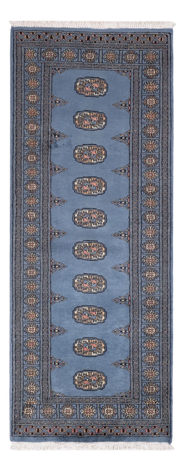 Läufer Pakistan - 196 x 77 cm - blau