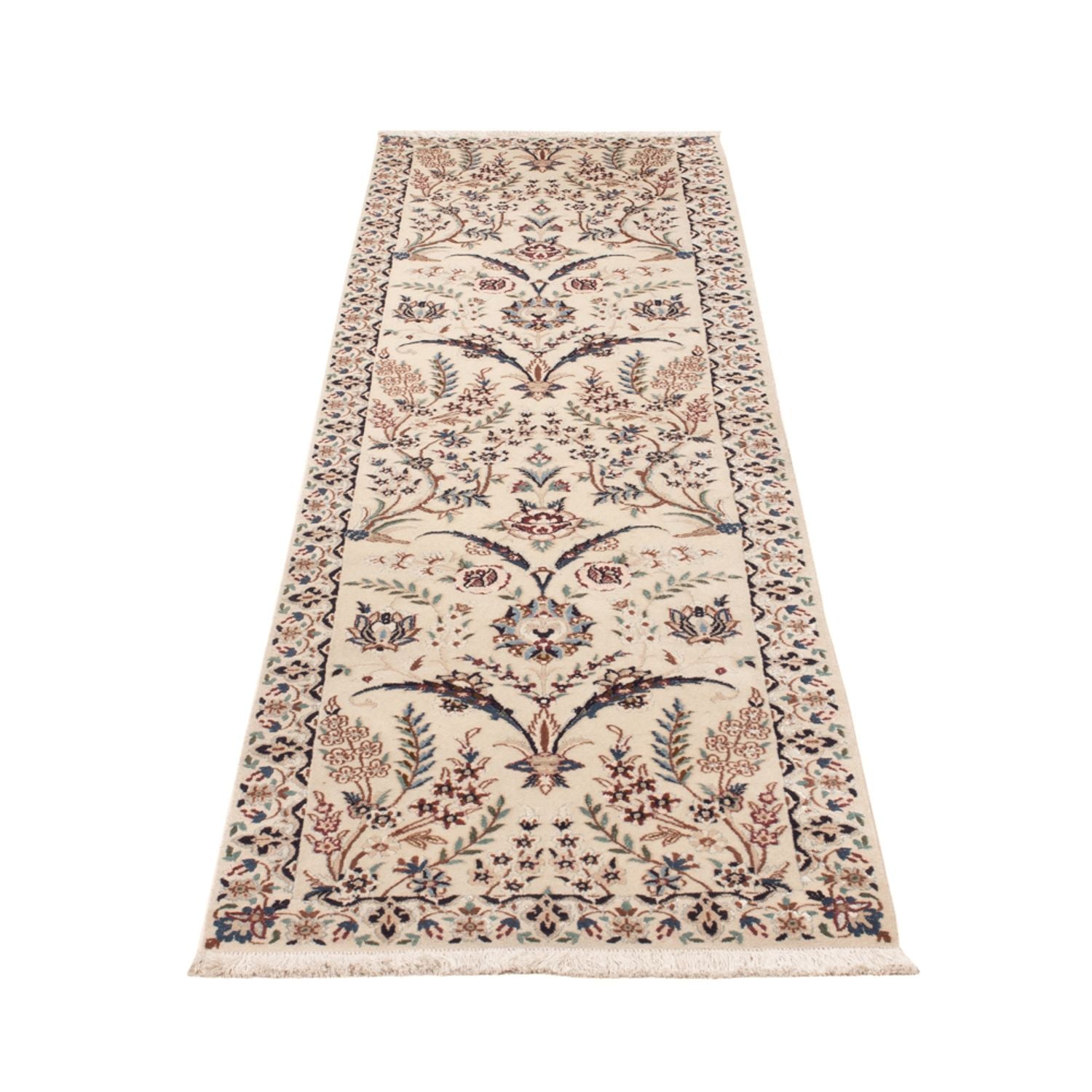 Läufer Perser - Nain - 226 x 59 cm - creme