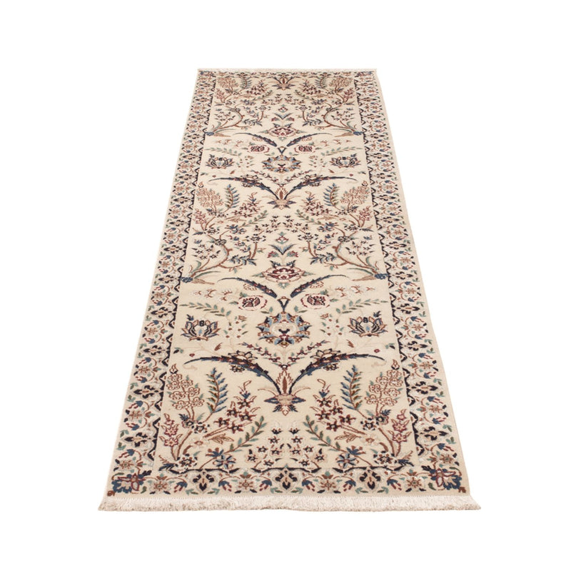 Läufer Perser - Nain - 226 x 59 cm - creme