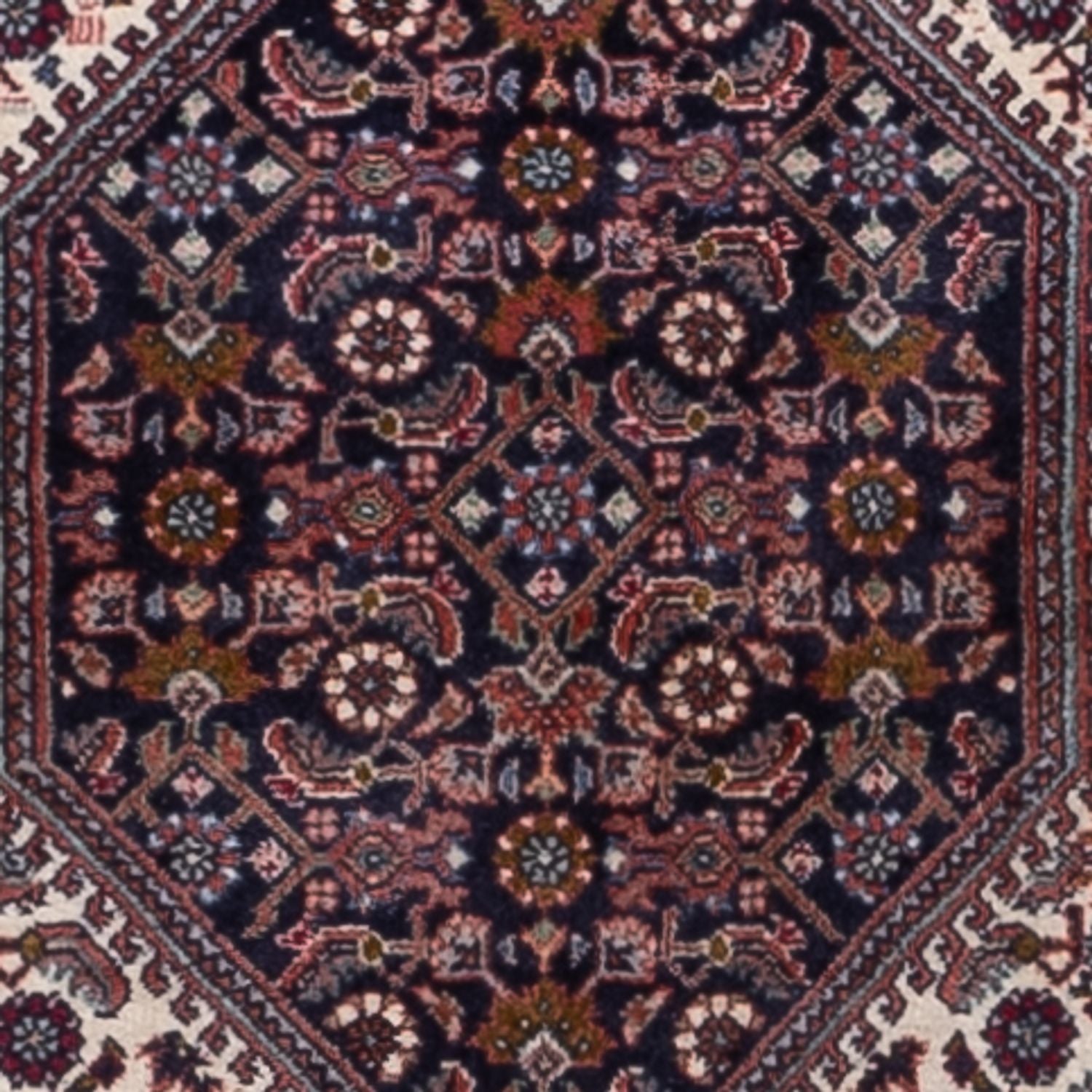 Läufer Perser - Bidjar - 210 x 77 cm - dunkelbraun