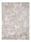 Designer Teppich - 206 x 154 cm - silber