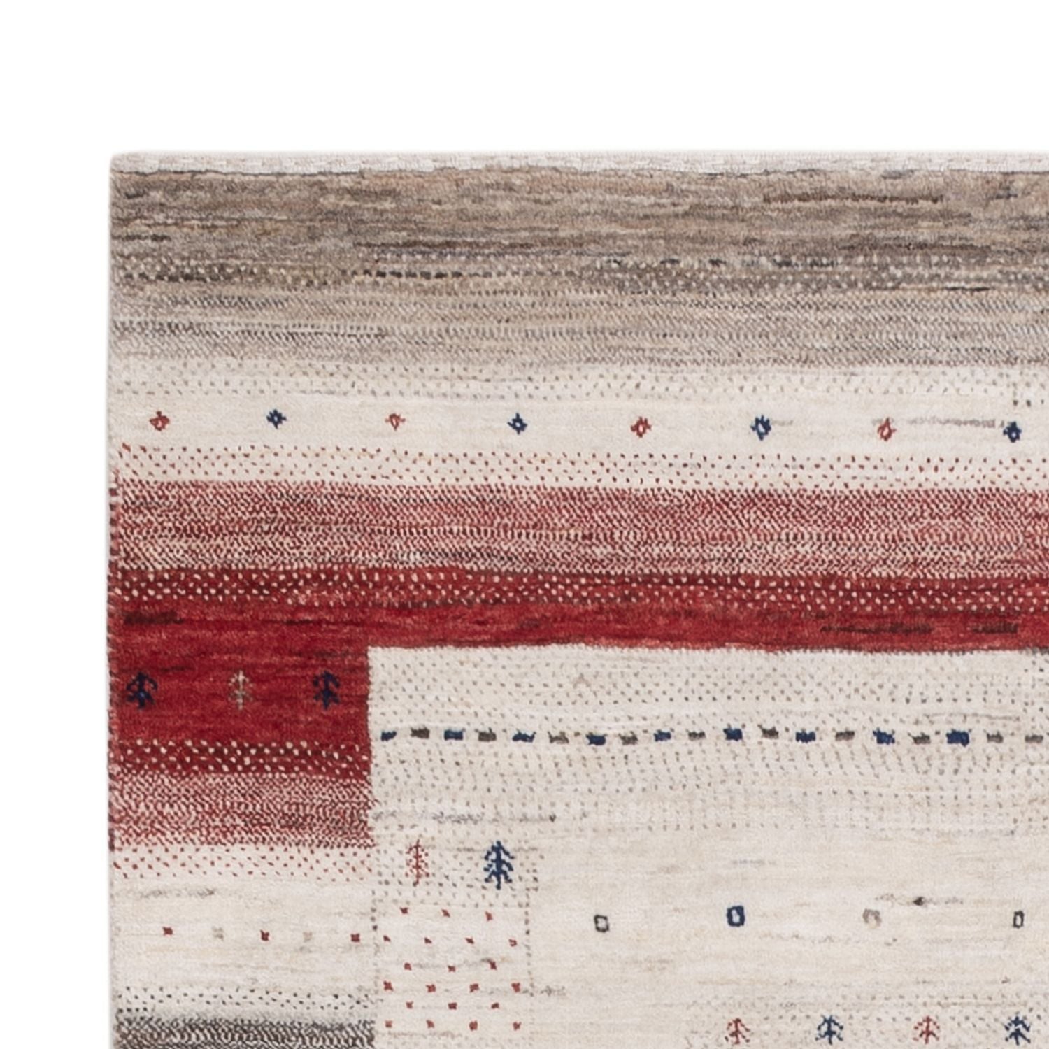 Gabbeh Teppich - Loribaft Indus - 184 x 124 cm - mehrfarbig