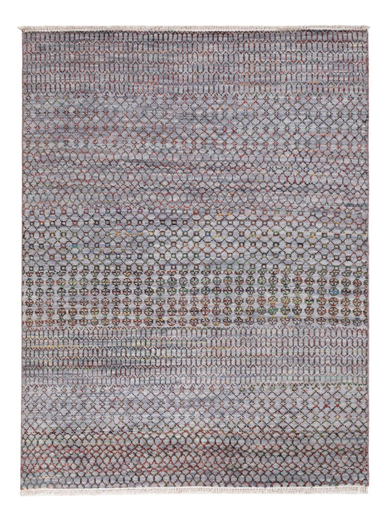 Designer Teppich - 195 x 150 cm - dunkelblau