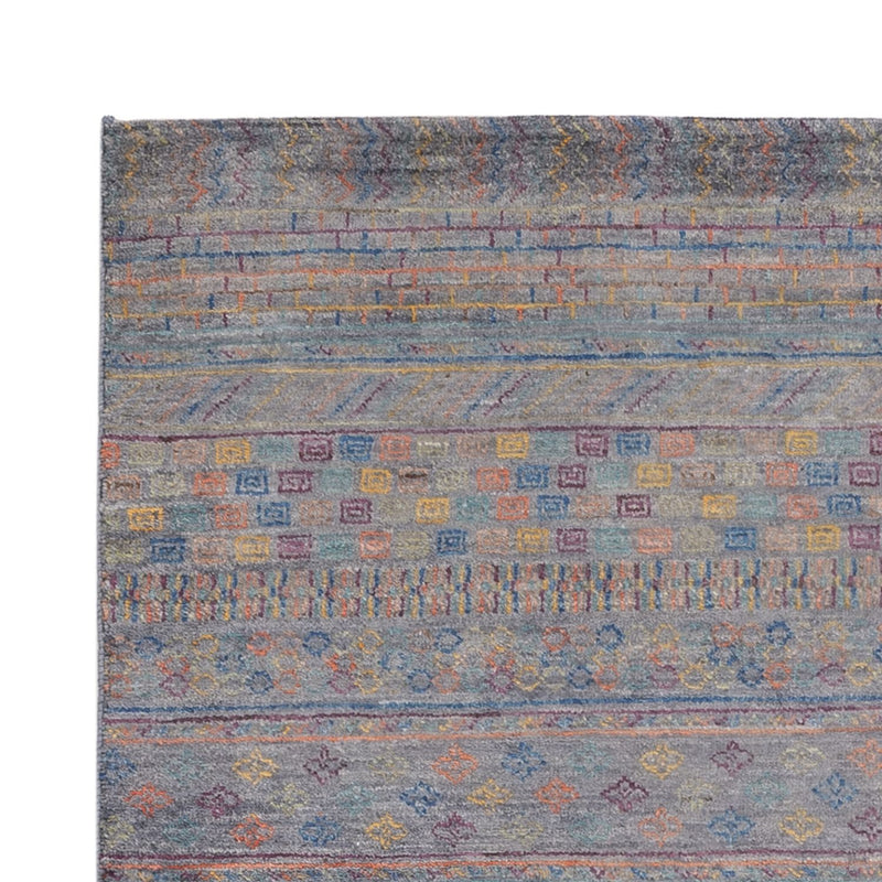 Designer Teppich - 205 x 152 cm - dunkelblau