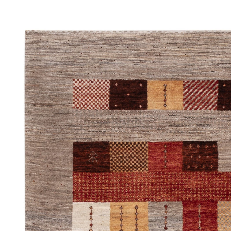 Gabbeh Teppich - Loribaft Indus - 205 x 150 cm - mehrfarbig