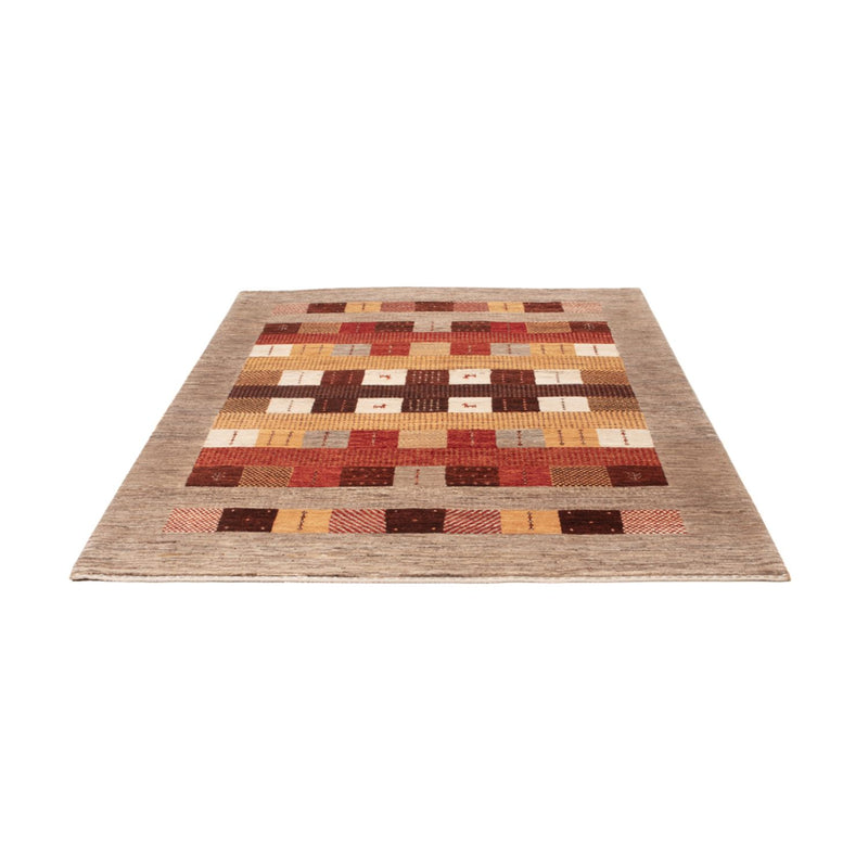 Gabbeh Teppich - Loribaft Indus - 205 x 150 cm - mehrfarbig