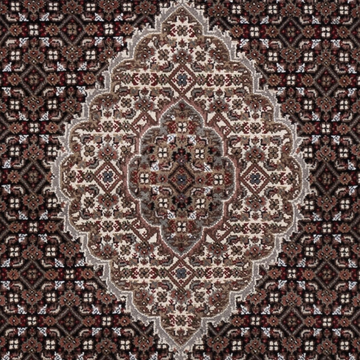 Orientteppich - Täbriz - 196 x 141 cm - dunkelgrau