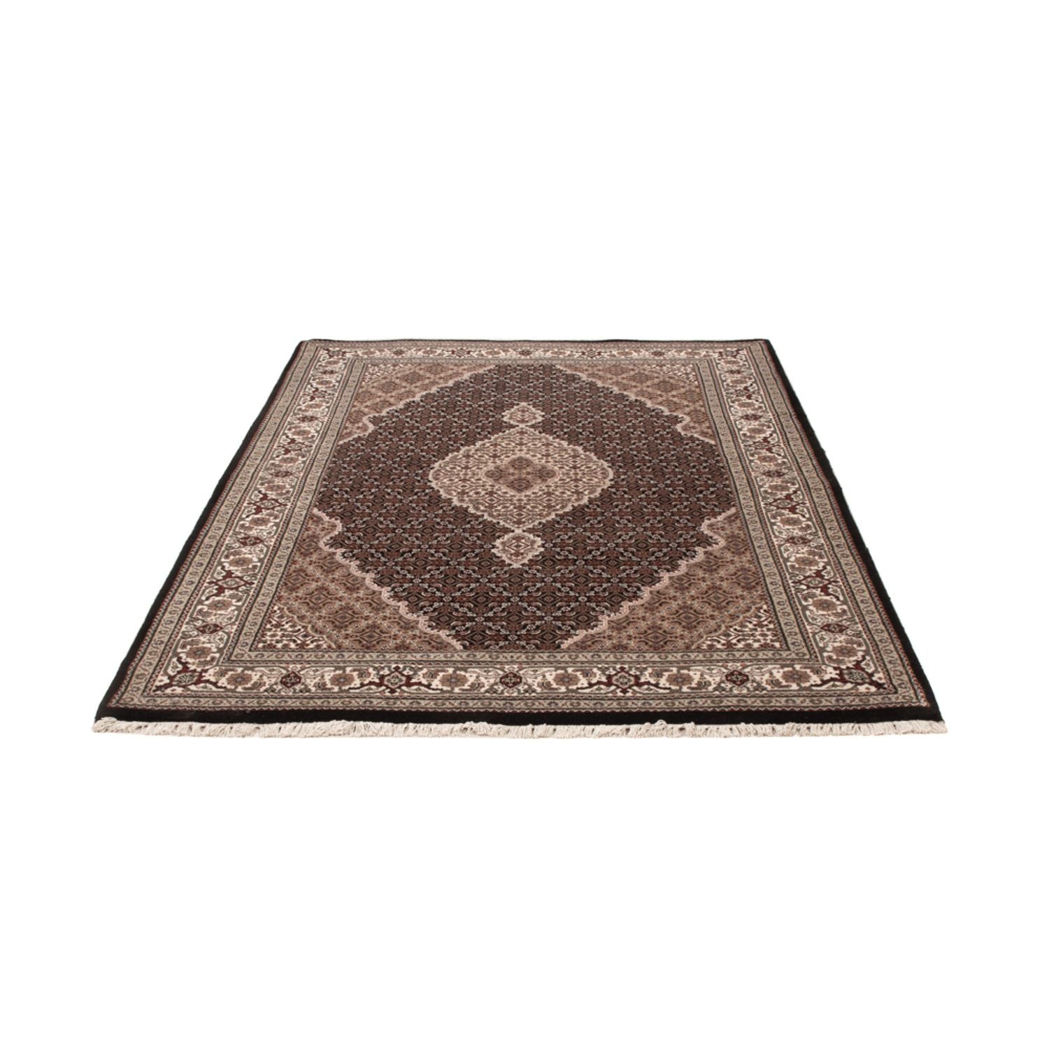 Orientteppich - Täbriz - 204 x 141 cm - dunkelgrau