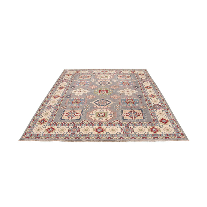 Ziegler Teppich - Kazak - 302 x 246 cm - seeblau