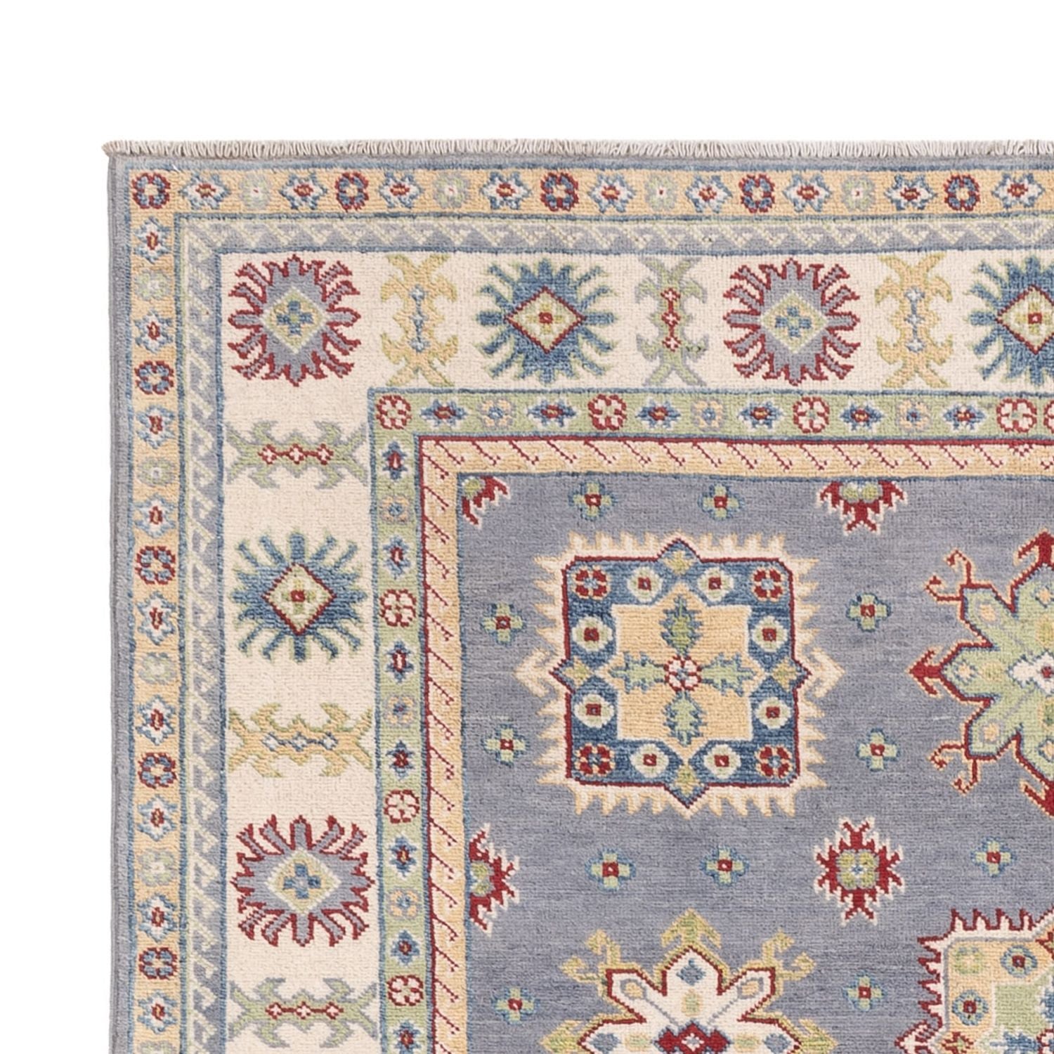 Ziegler Teppich - Kazak - 234 x 170 cm - seeblau