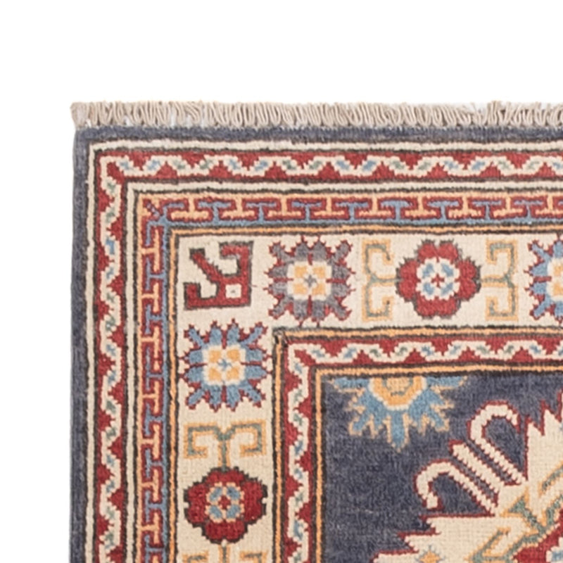 Läufer Ziegler - Kazak - 303 x 80 cm - dunkelblau