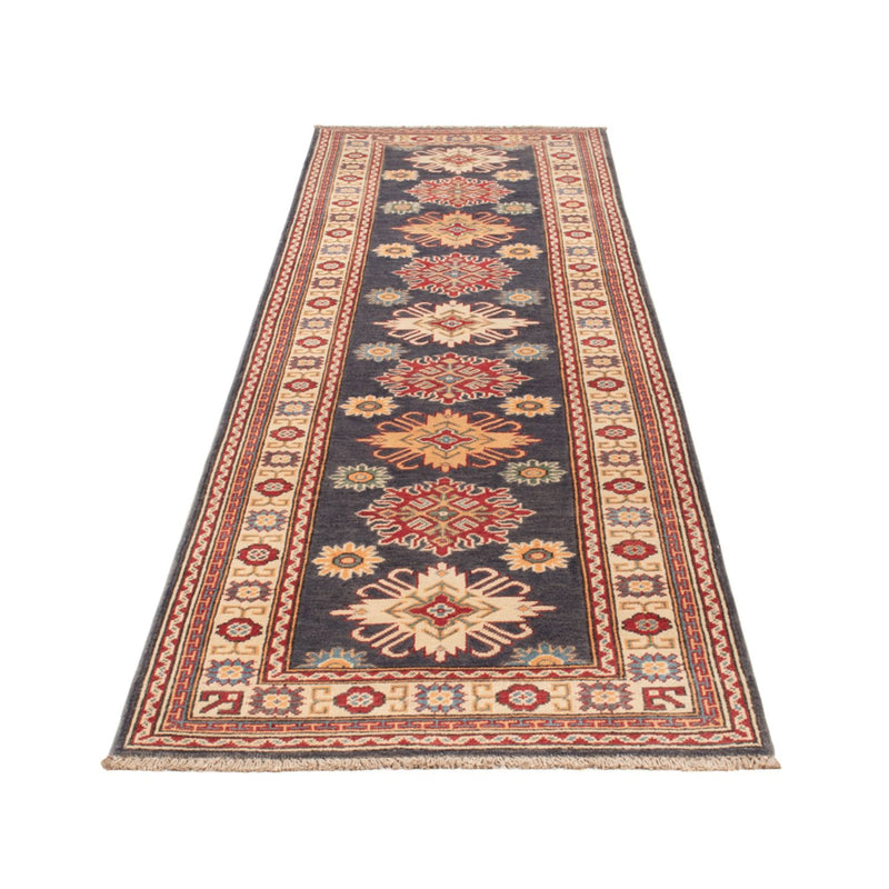 Läufer Ziegler - Kazak - 303 x 80 cm - dunkelblau