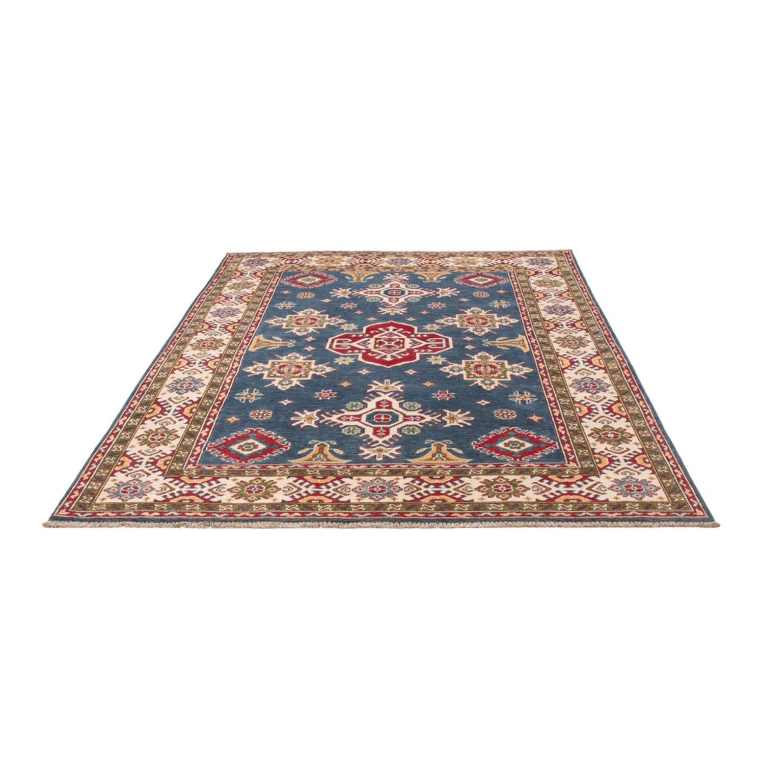 Ziegler Teppich - Kazak - 245 x 171 cm - blau