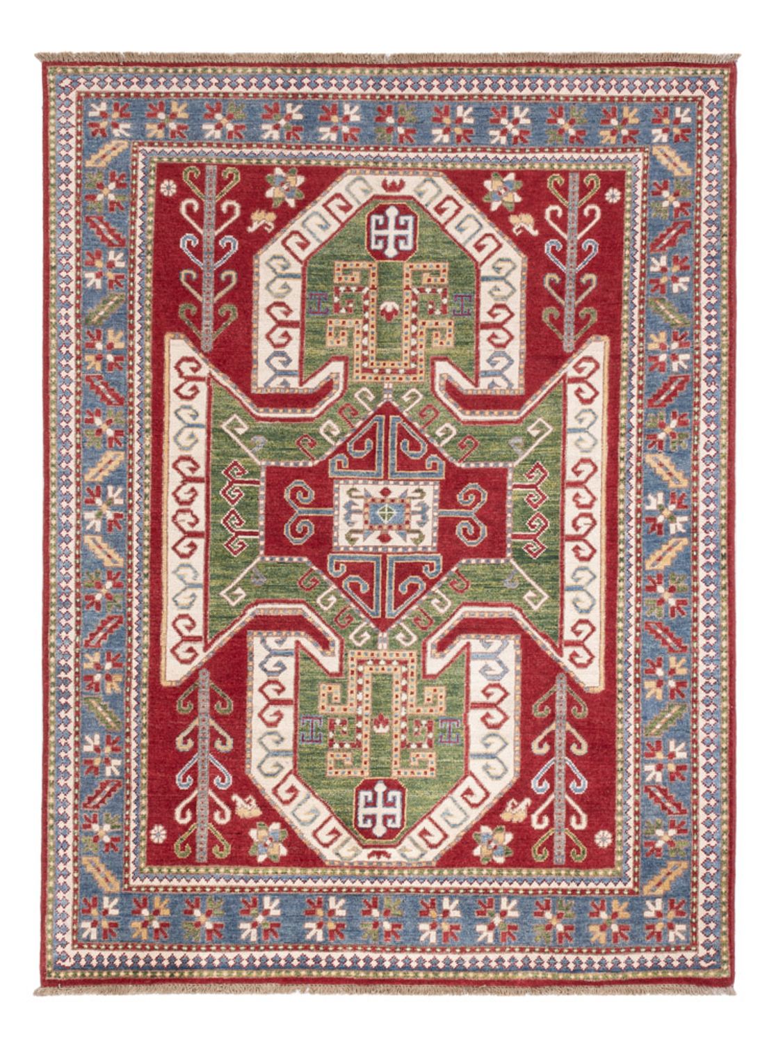 Ziegler Teppich - Kazak - 204 x 148 cm - mehrfarbig