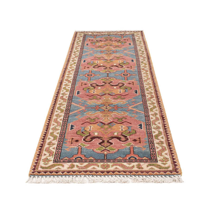 Läufer Ziegler - Kazak - 296 x 79 cm - blau