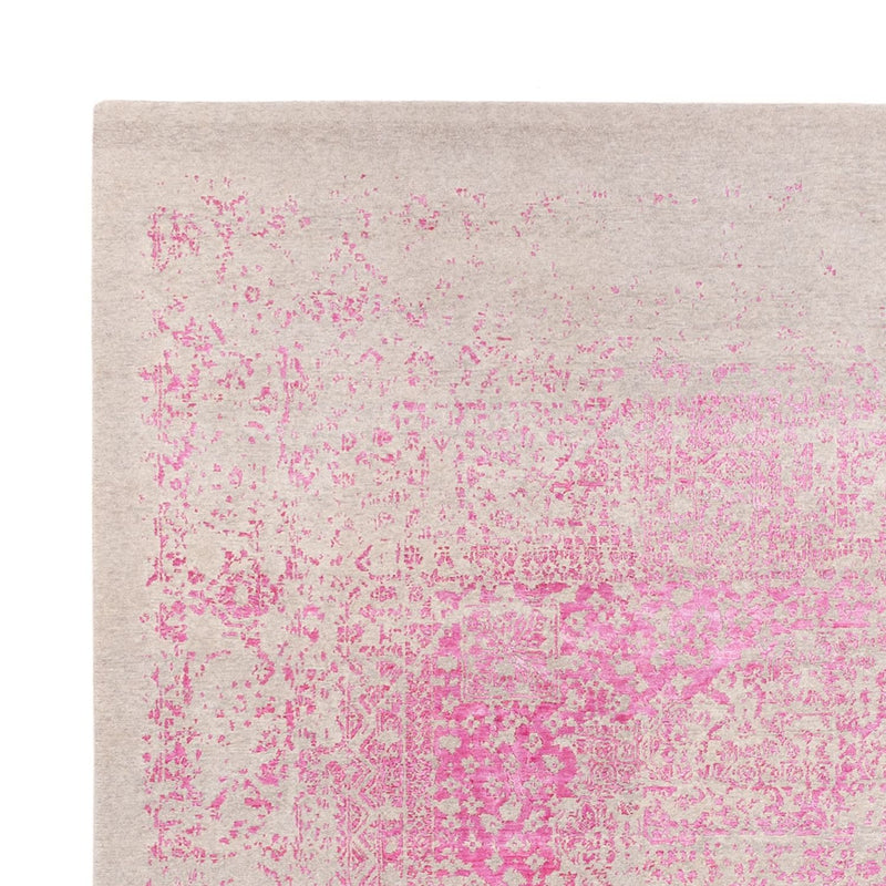 Designer Teppich - 293 x 256 cm - pink