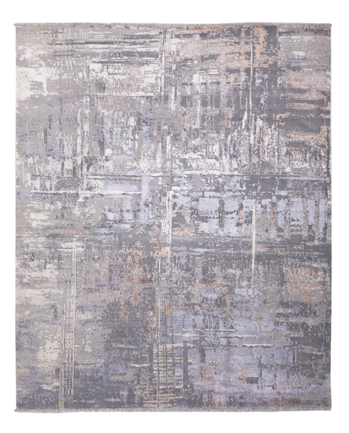 Designer Teppich - 311 x 249 cm - mehrfarbig