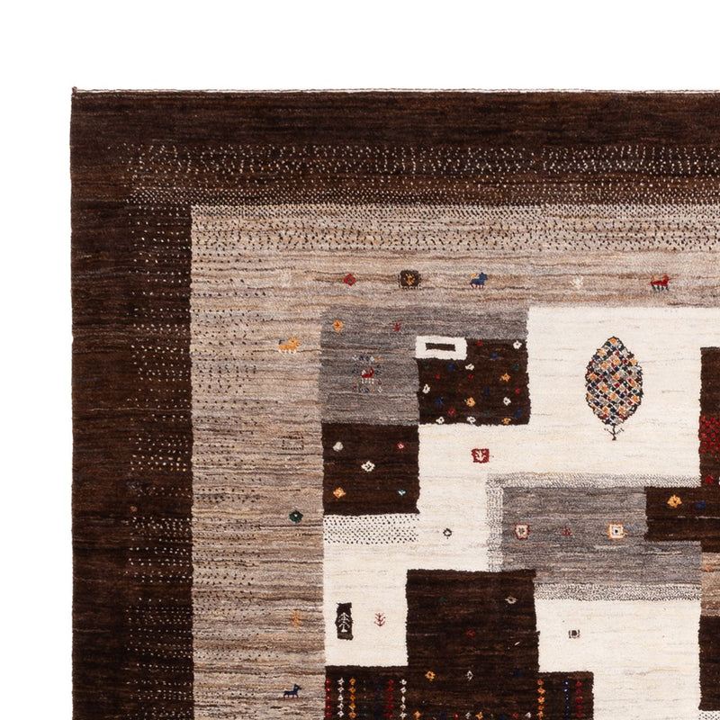 Gabbeh Teppich - Loribaft Indus - 299 x 244 cm - mehrfarbig