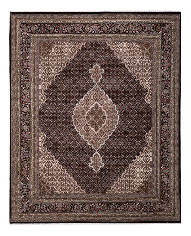 Orientteppich - Täbriz - 305 x 250 cm - dunkelbeige