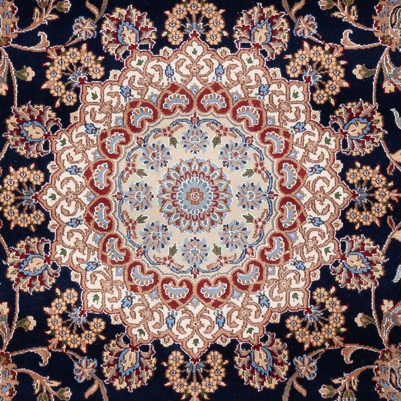 Orientteppich - Nain - Indus - 309 x 251 cm - dunkelblau