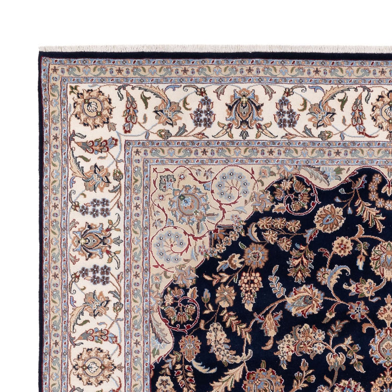 Orientteppich - Nain - Indus - 309 x 251 cm - dunkelblau