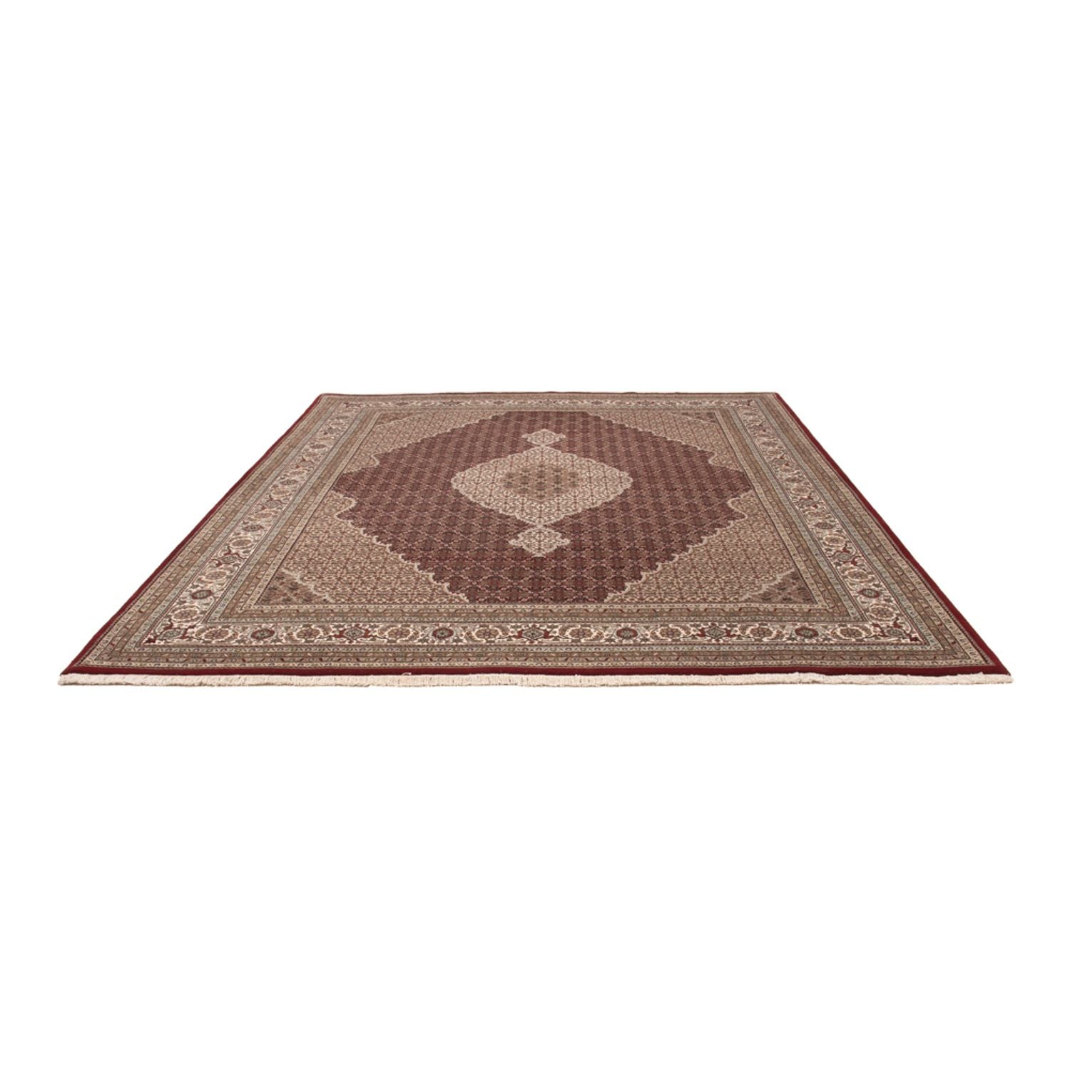 Orientteppich - Täbriz - 303 x 253 cm - dunkelbeige