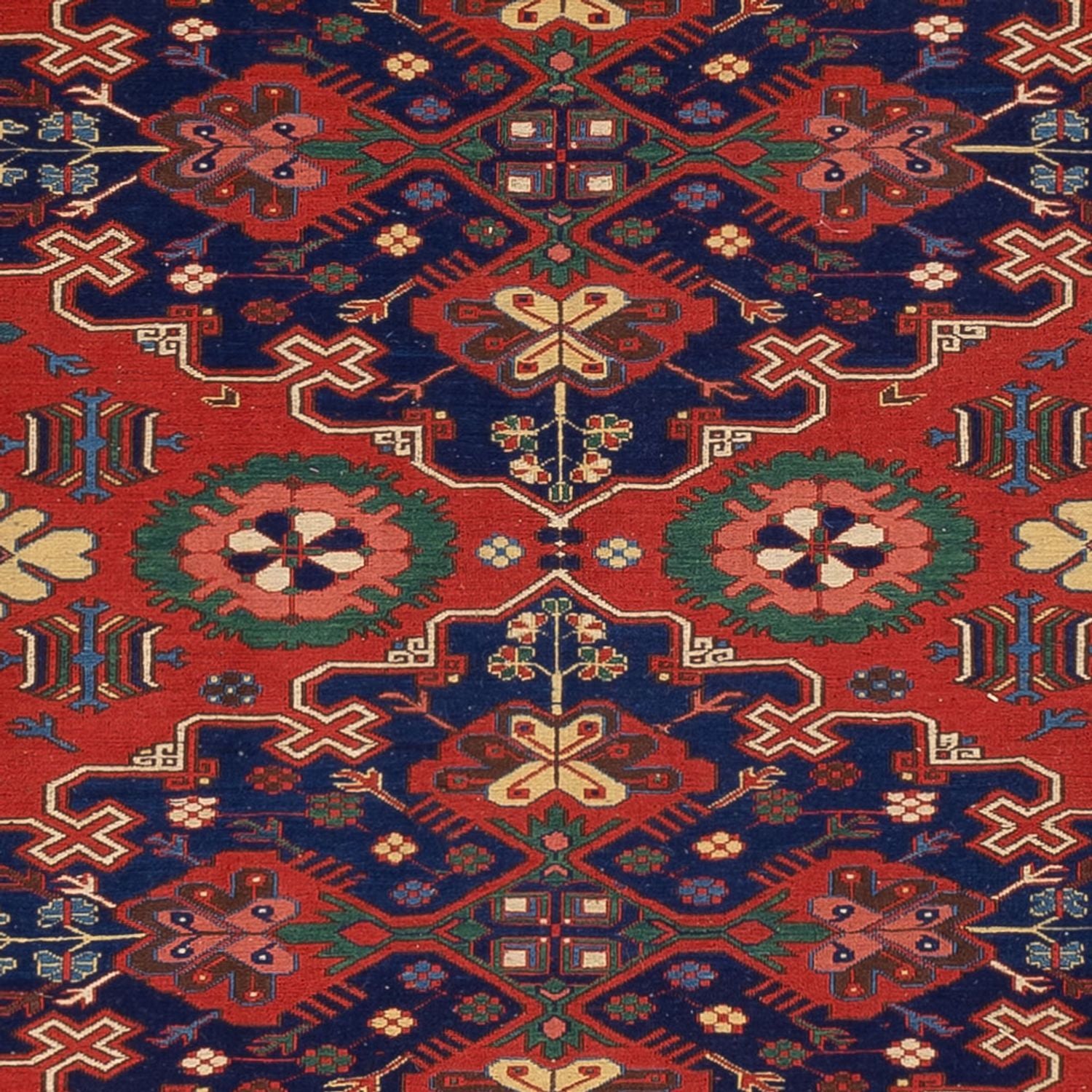 Kelim Teppich - Oriental - Soumak - 318 x 241 cm - rot