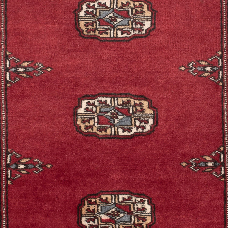 Pakistan Teppich - 132 x 89 cm - rot