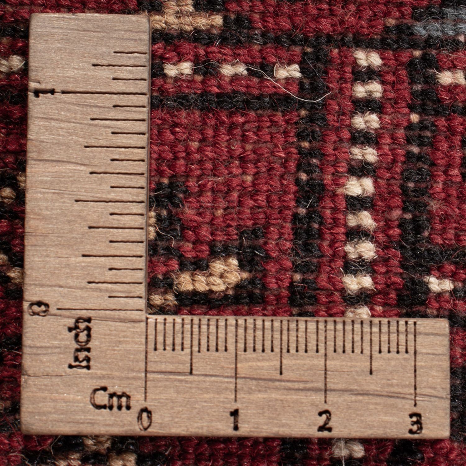 Pakistan Teppich - 132 x 89 cm - rot