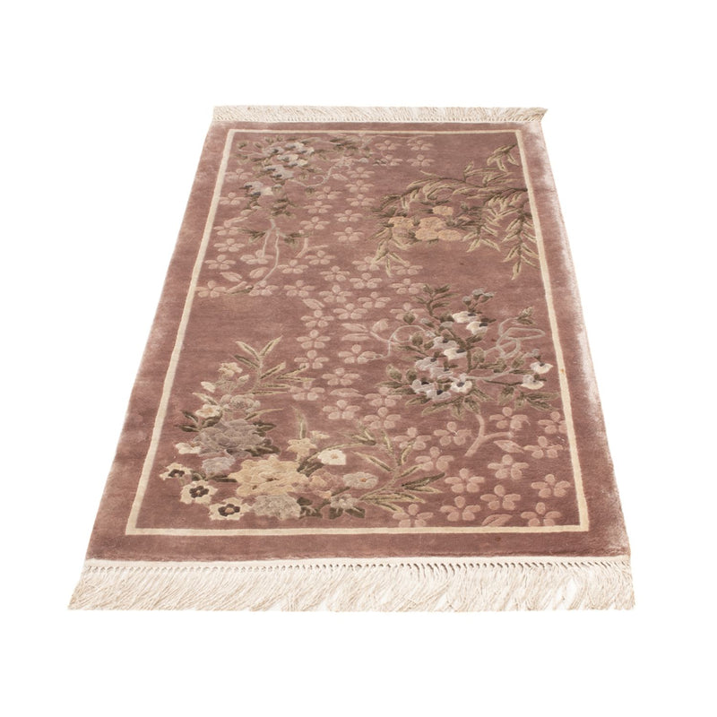 Seidenteppich - China Seide - 123 x 62 cm - beige