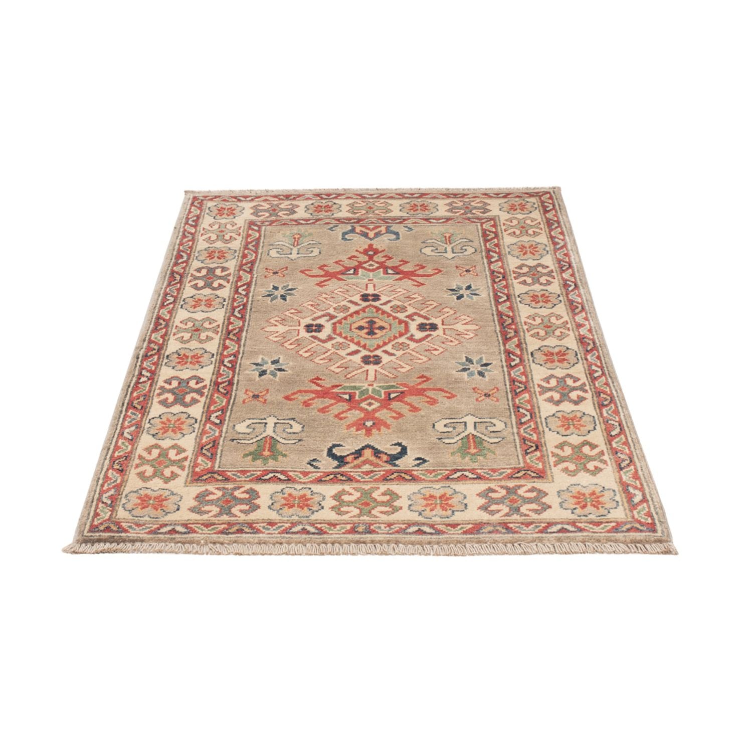 Ziegler Teppich - Kazak - 125 x 82 cm - hellgrün